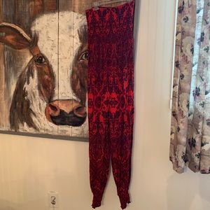 Free people red romper